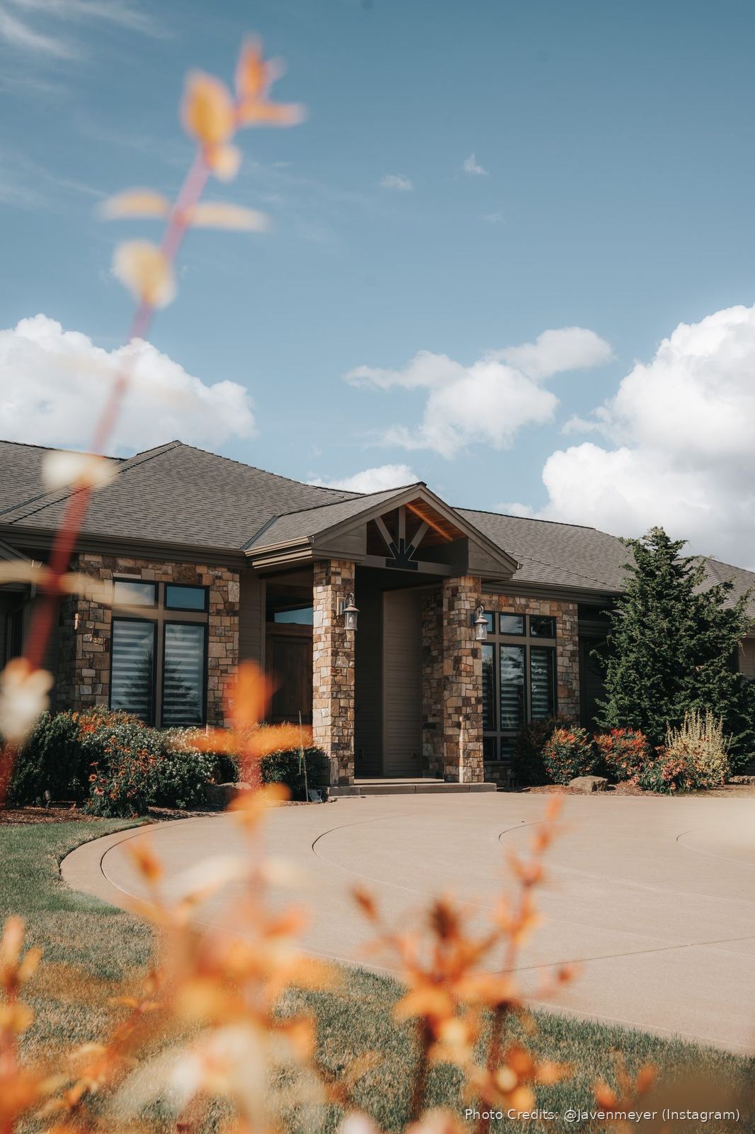Kintz Residence Front Entry